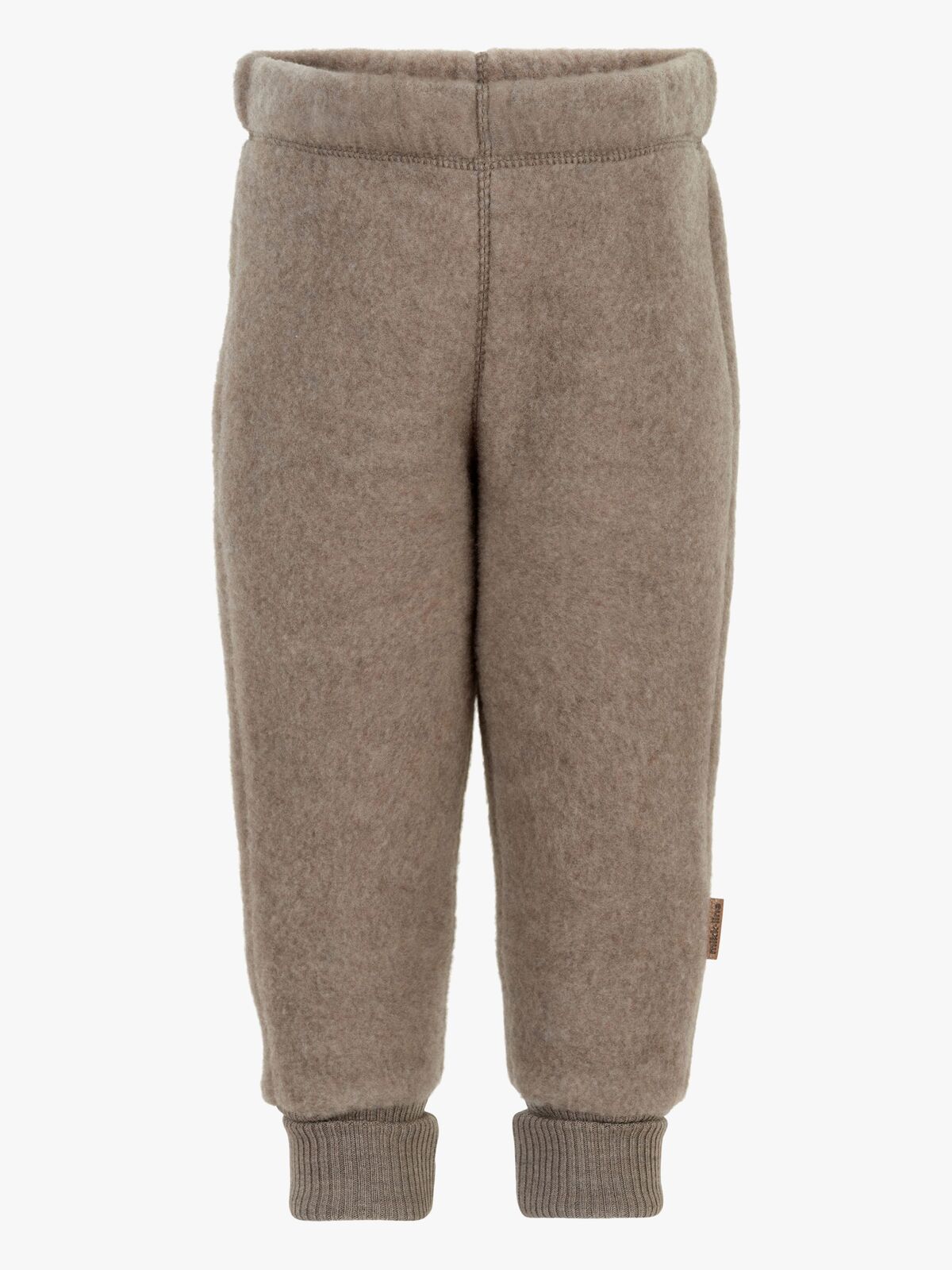 Mikk-Line Ullfleecebyxor Barn, Melange Denver