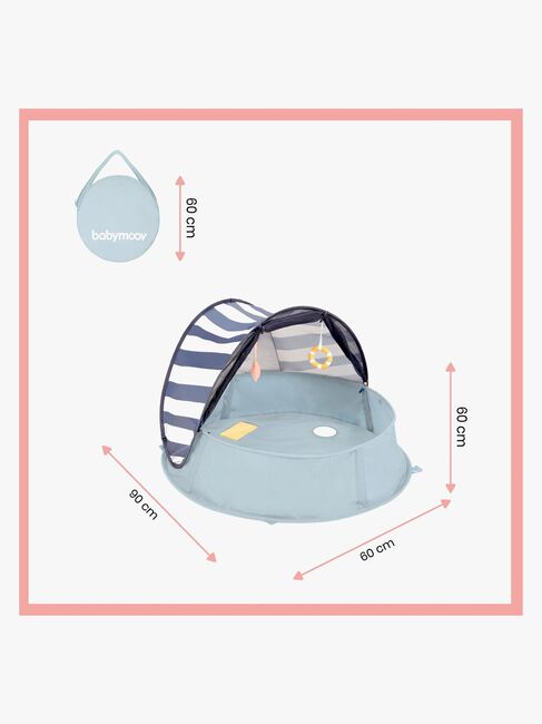 BabyMoov UV-Tält, Blue/White