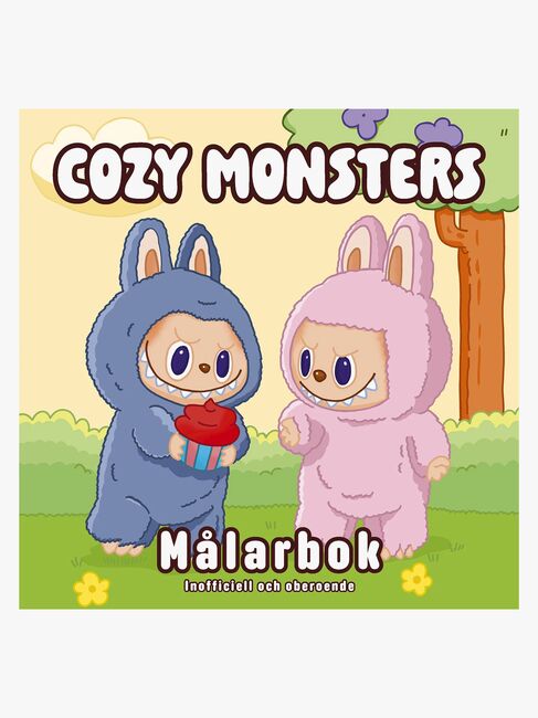 Tukan Förlag Cozy Monsters Målarbok