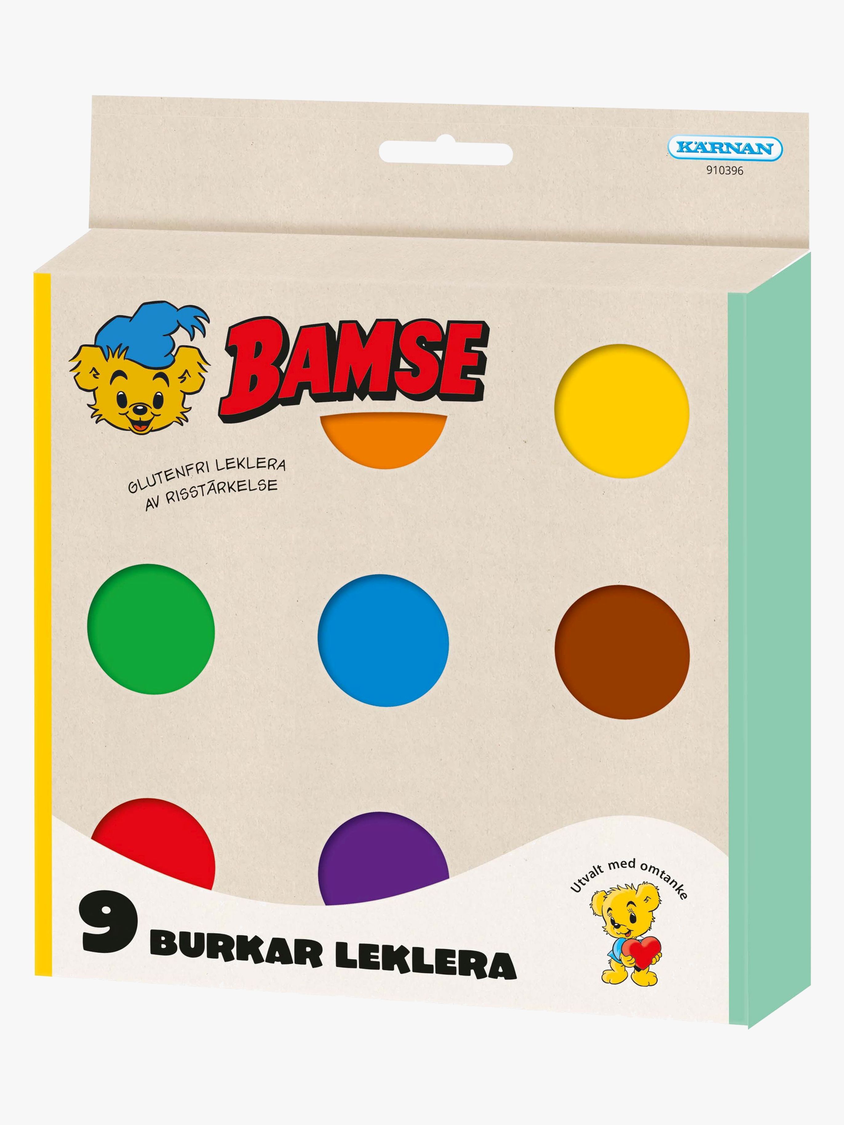Egmont Kärnan Bamse Glutenfri Leklera 9-Pack