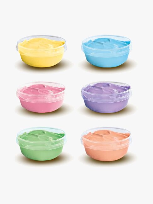 SES Creative Fingerfärg 6-Pack Pastell