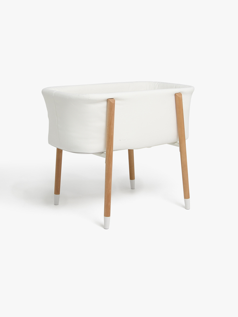 Beemoo CARE Nordic Spjälsäng, White/Wood