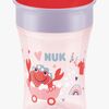NUK Evolution Magic Mugg 230 ml, Röd