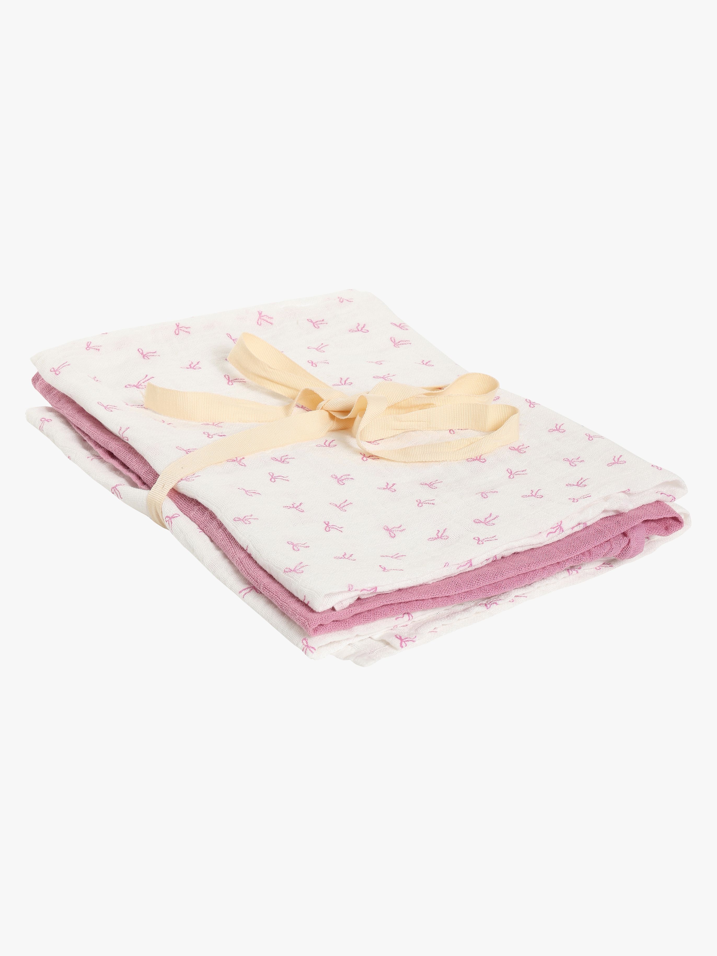 Pippi Muslinfilt 3-Pack, Mauve Orchid