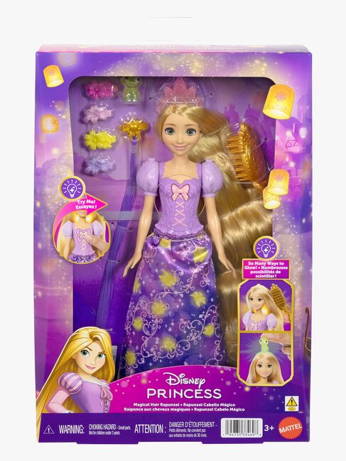 Disney Princess Modedocka Rapunzel med Håraccessoarer