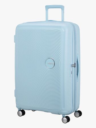 American Tourister Soundbox Spinner Resväska 97L, Pastel Blue