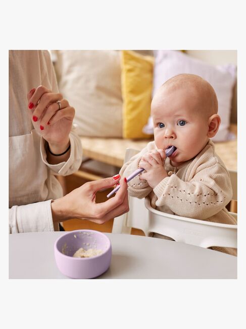 Everyday Baby Sked Silikon 2-Pack, Lavendel