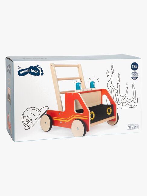 Small Foot Lära-gå-vagn Brandman