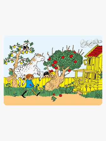 Pippi Långstrump Villavillekulla Underlägg