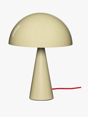 Hübsch Bordslampa Mush Mini, Light Sand