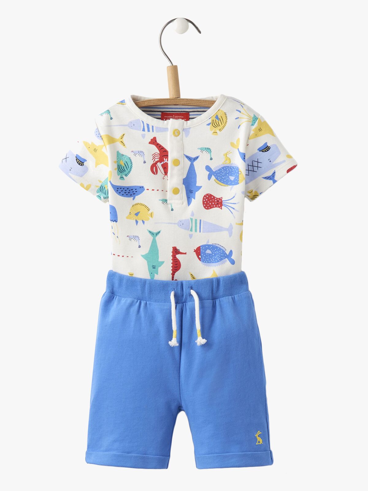 Tom Joule 2-Pack Granddad Set, Cream Sea