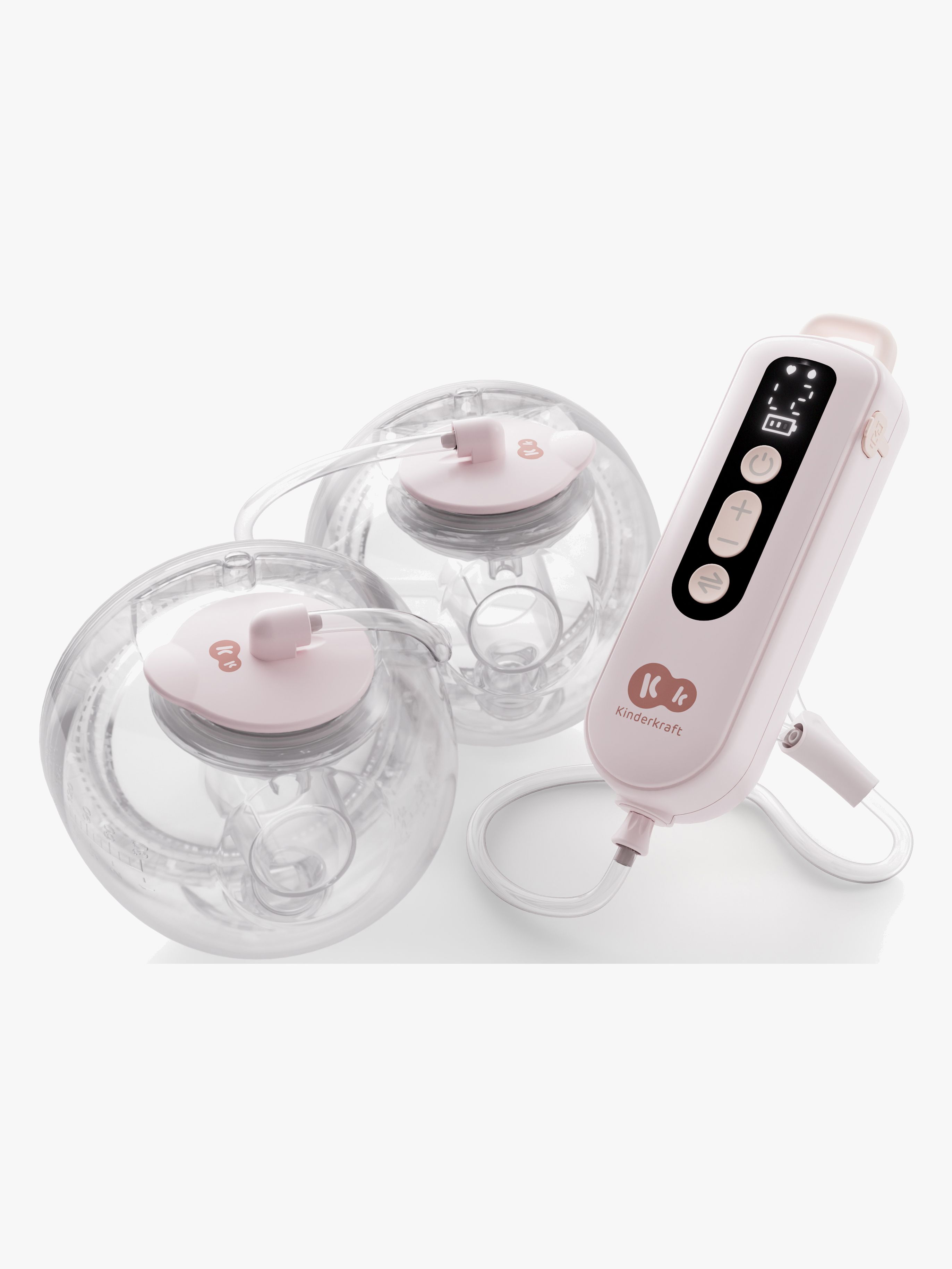 Kinderkraft GentleFlow Elektrisk Bröstpump Dubbel Hands-Free