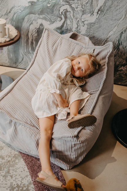 Yappy Kids Yappyhug Saccosäck, Light Grey