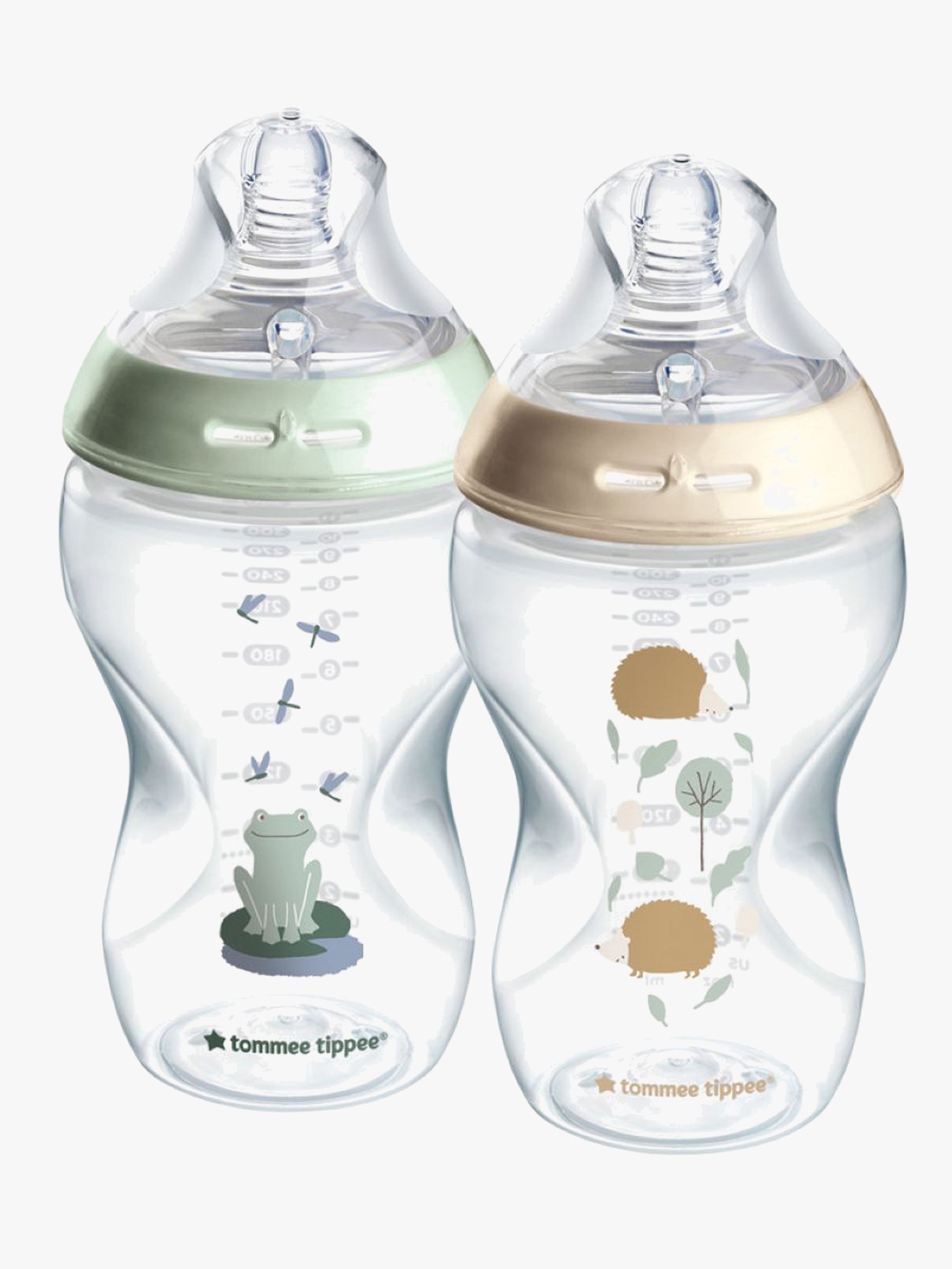 Tommee Tippee Natural Start Nappflaskor 340 ml 2-Pack, Pond