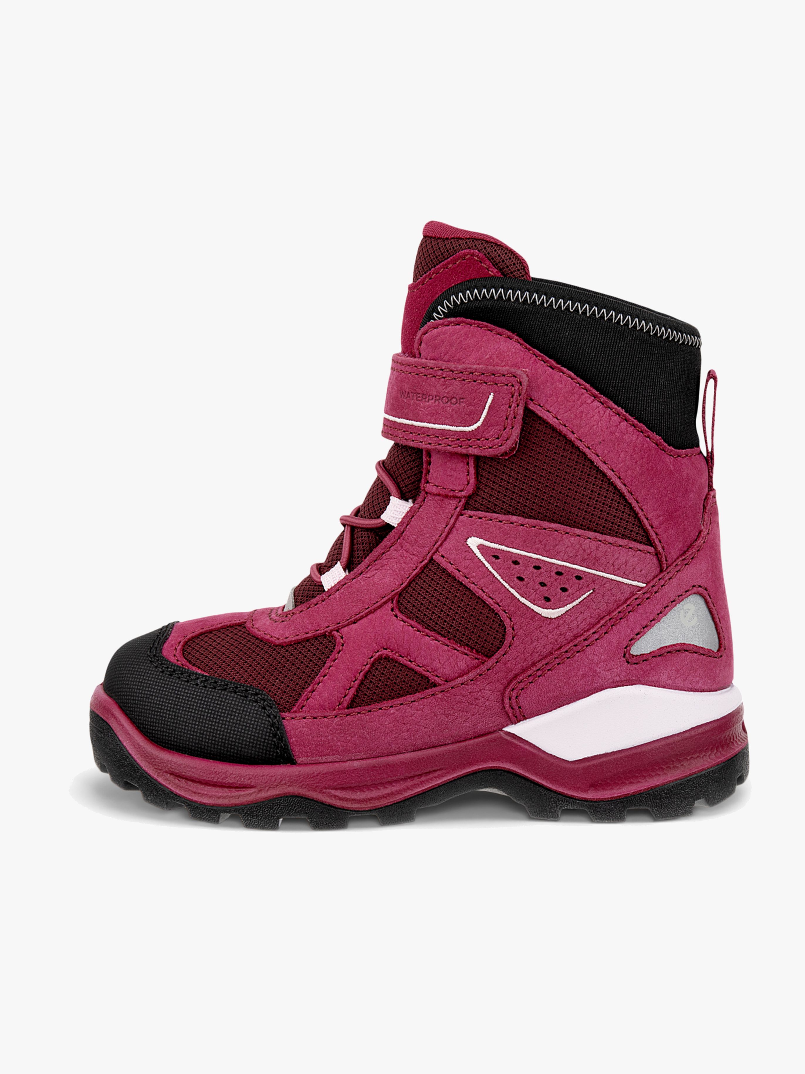 Ecco Snow Mountain WP 1V Vinterkängor, Red Plum, 26 - Bäst i test