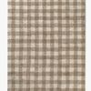 LorenaCanals Tvättbar Vichy Matta 90x120 cm, Marron