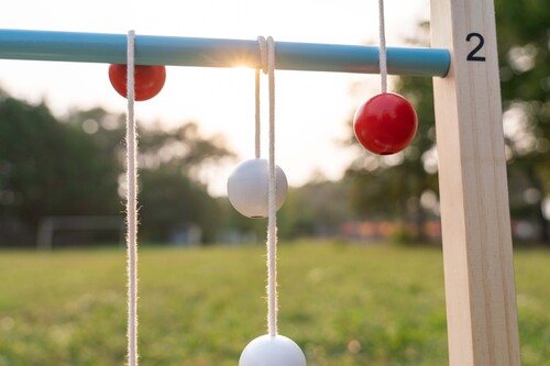 BS Toys Discmåltavla Och Stegespel Utomhusspel