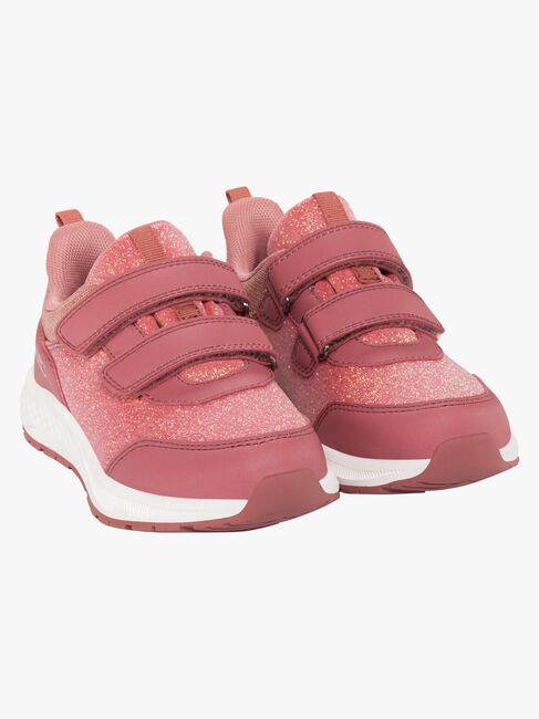 Viking Bouncy Glitter WP 2V Sneakers, Rosa
