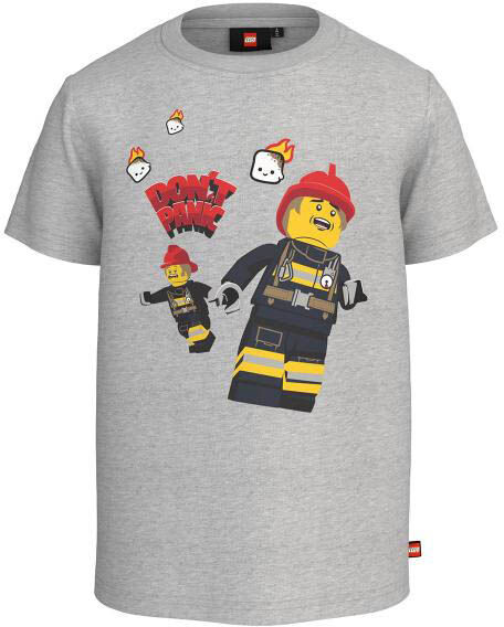 LEGO kidswear Lego Wear T-shirt Grey Melange 104