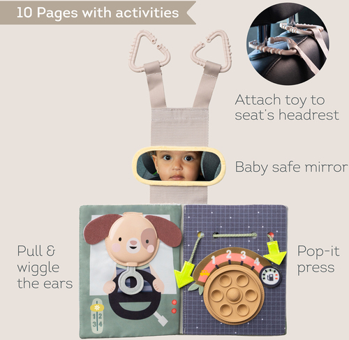 TAF Toys Ride Time Busy Aktivitetsbok