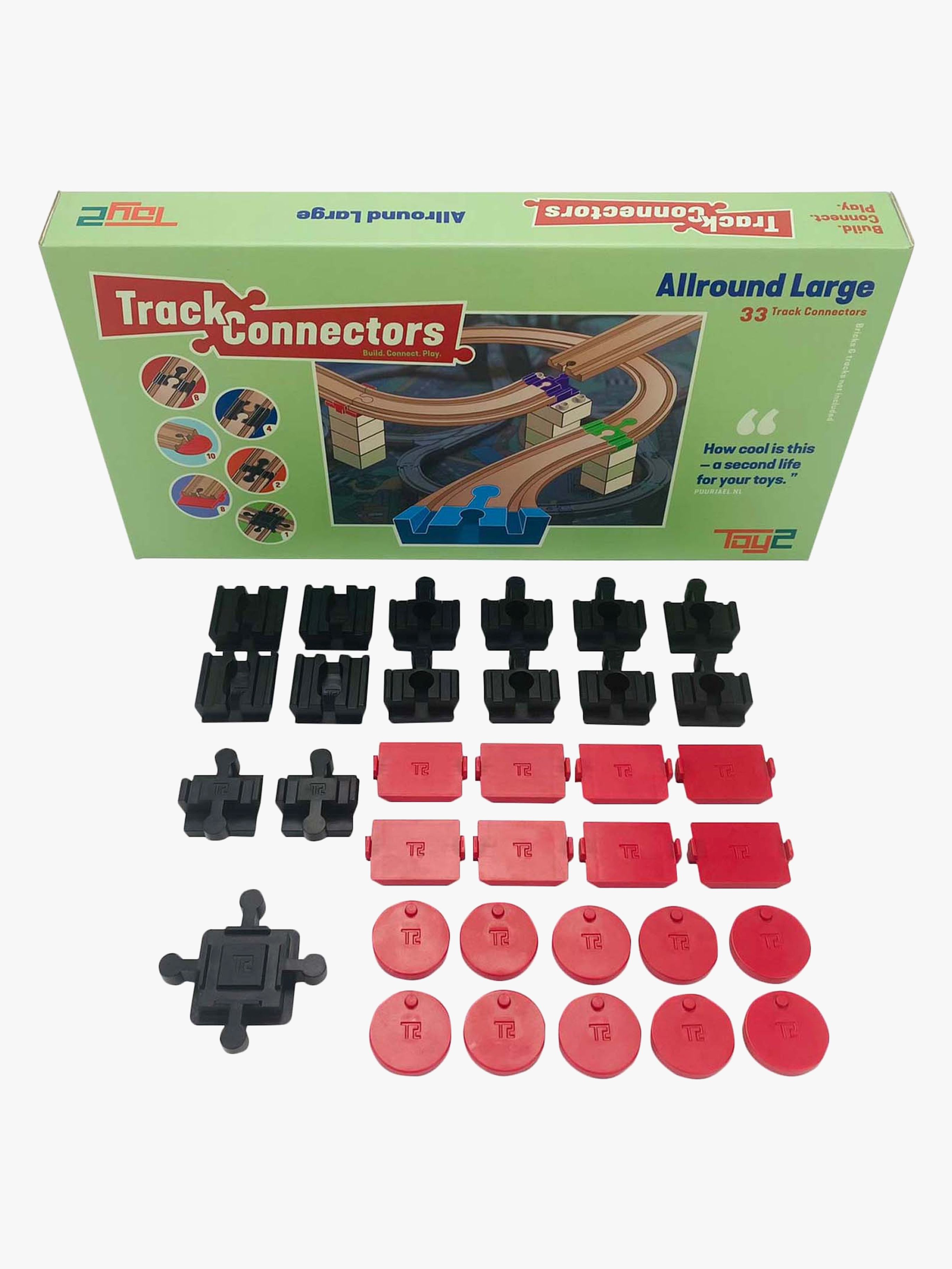 TOY2 Track Connector Allround Large Kopplingar