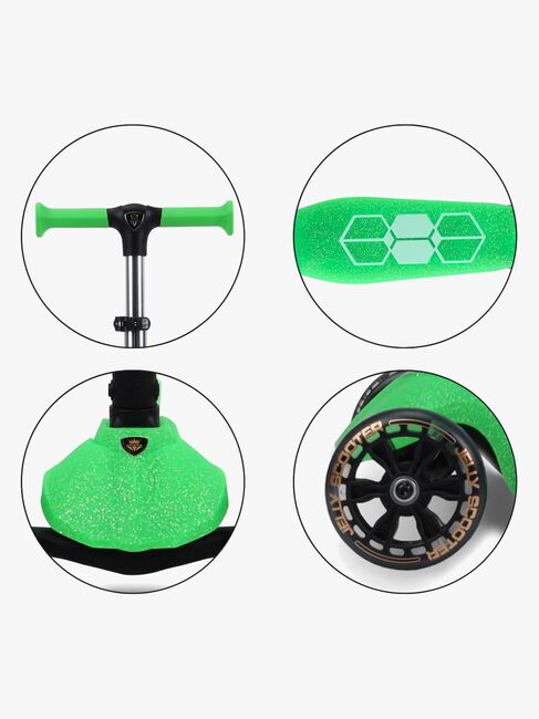 Milly Mally Jelly Sparkcykel, Grön