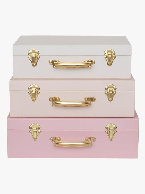 Jabadabado Koffertar 3-Pack, Rosa