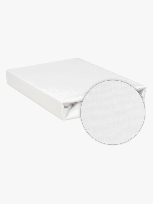 BabyMatex Hygienic Jersey Vattentätt Dra-på-lakan för Spjälsäng 40 x 90 cm, Ljusgrå