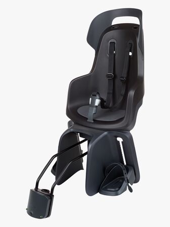 BoBike GO Maxi Lutningsbar Frame Mount Cykelsits, Urban Black