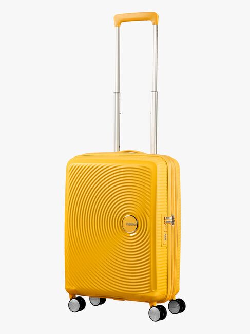 American Tourister Soundbox Spinner Resväska 35.5L, Golden Yellow