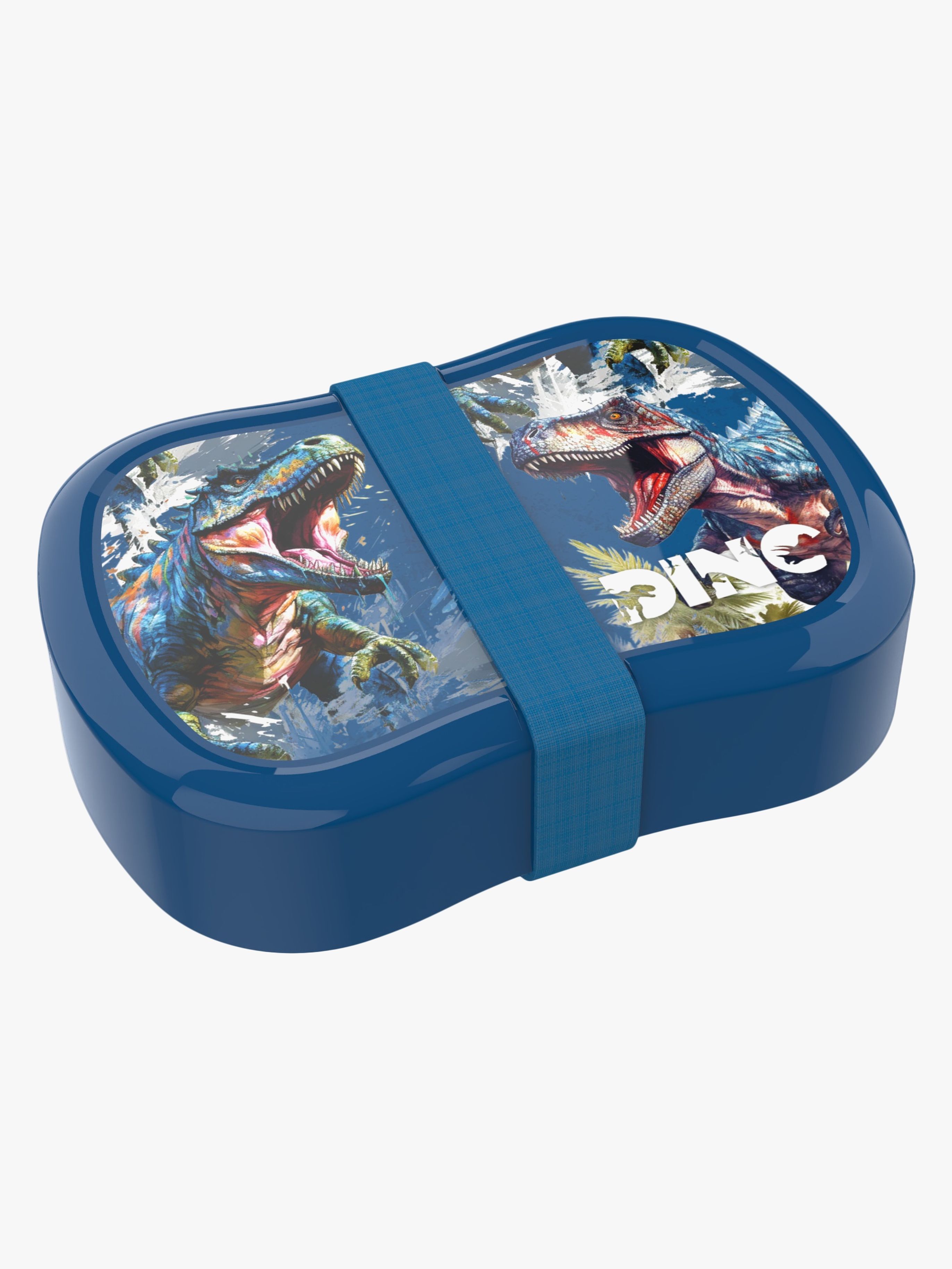 LunchBuddies T-Rex Matlåda, Blue
