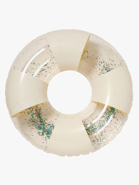 SUNNYLiFE Badring, Cotton Candy Glitter Stripe