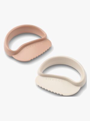 LIEWOOD Riven Toddler Safe Veitsi 2-pack, Pale Tuscany/Sandy