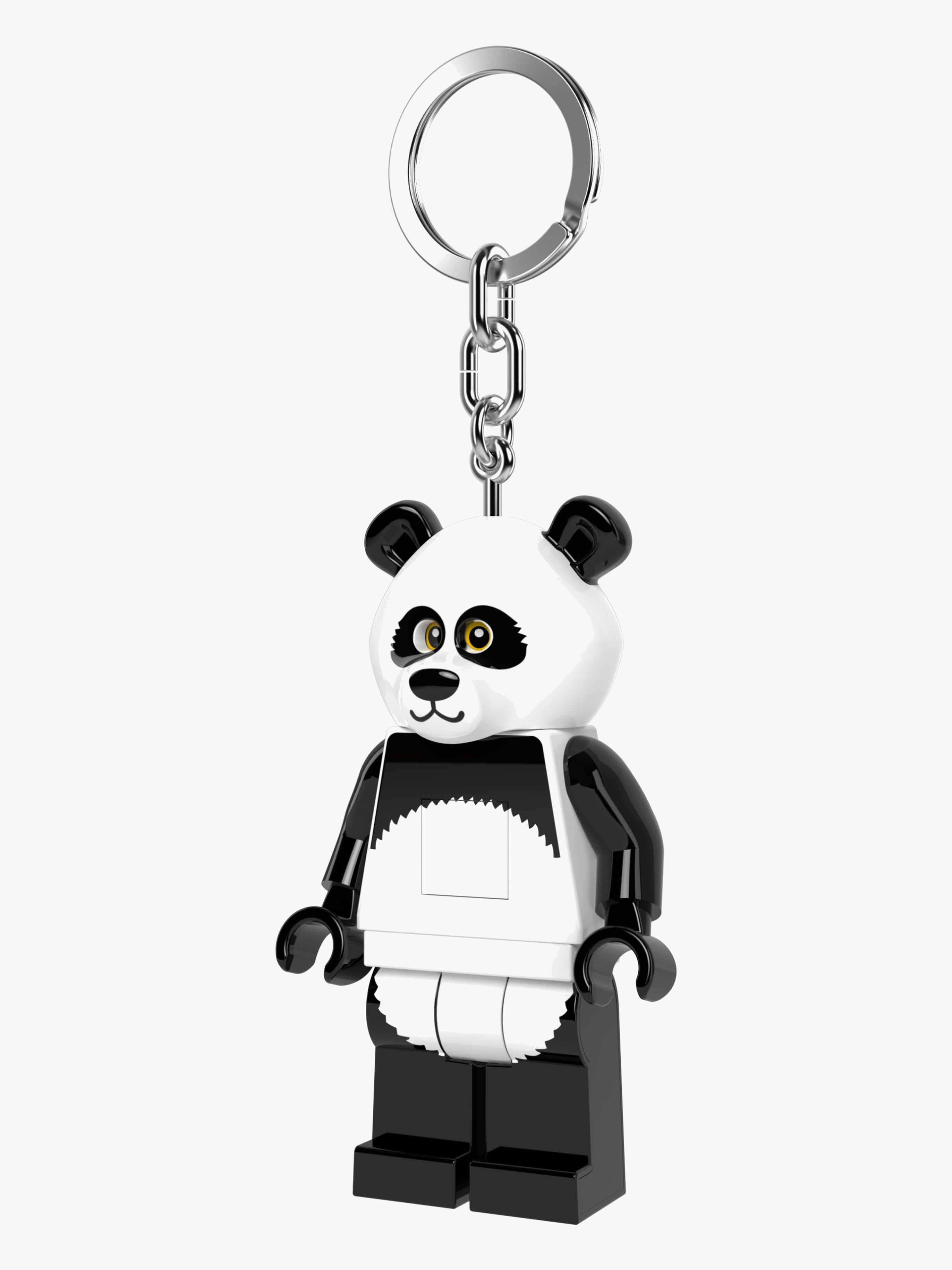LEGO Minifigures™ Panda Guy Nyckelring med LED-ljus