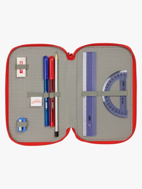 Spidey And His Amazing Friends  Fyllt Trippelpennfodral 37 Delar, Blå