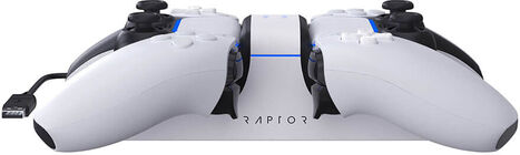 RAPTOR Laddare för Spelkonsol Dual PS5