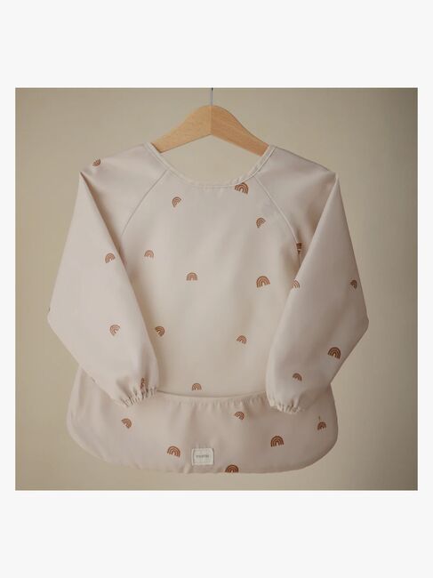 Mushie  Långärmad Haklapp, Rainbows