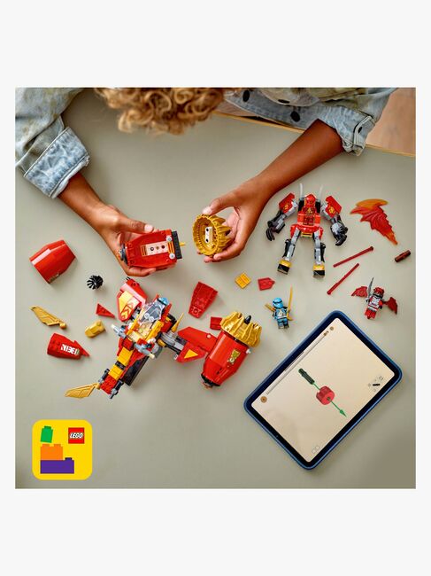 LEGO Ninjago 71830 Kais robotstormförare