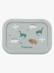 Kidzroom Silikon Matlåda Small Talk, Grön