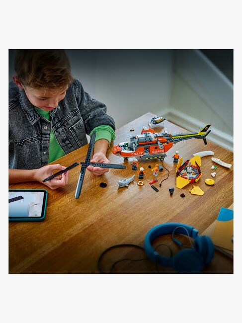 LEGO City 60503 Kustbevakningens helikopter