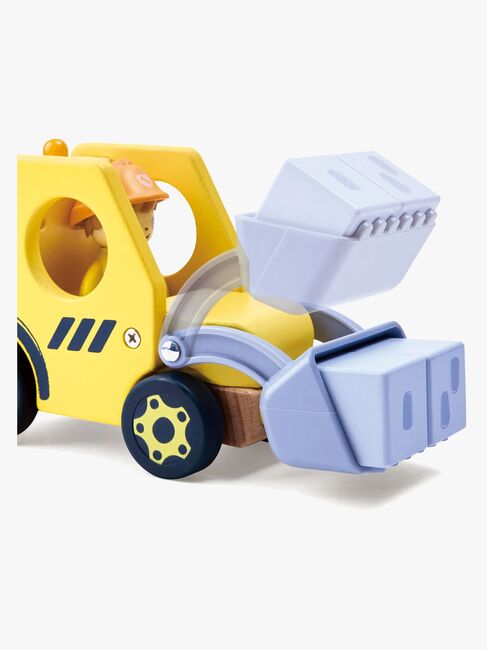 Hape Sagobok med Lekset The Buzzing Bulldozer