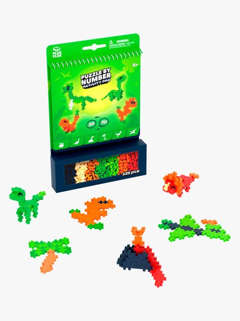 Plus-Plus Activity Pad Dino Byggset