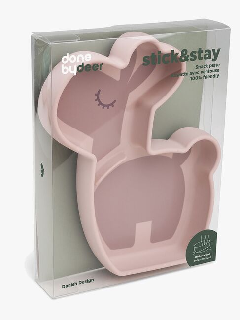 Done By Deer Stick & Stay Silikontallrik Lalee, Powder