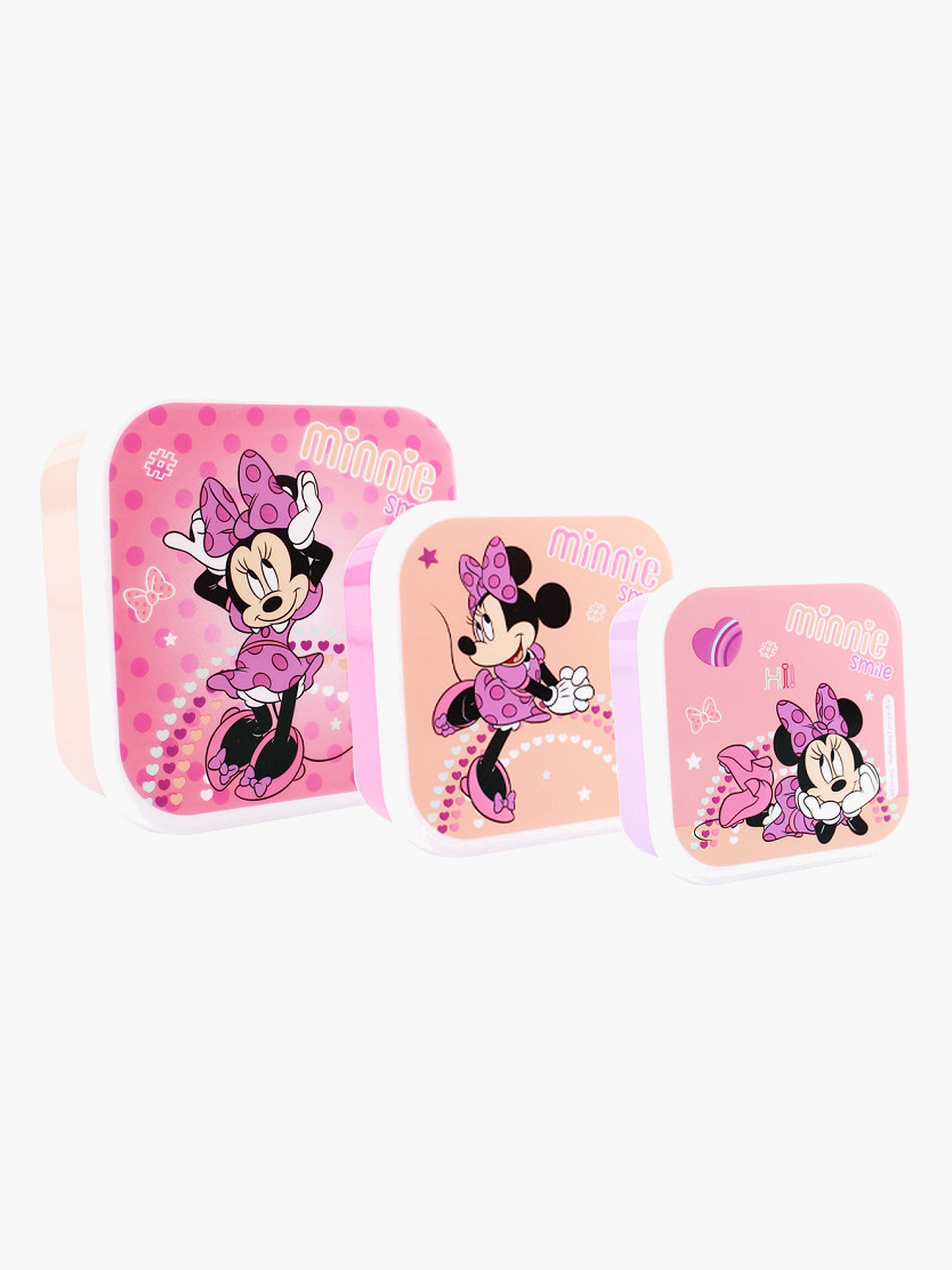 Disney Mimmi Pigg 3 in 1 Snackbox Fresh Bites, Rosa