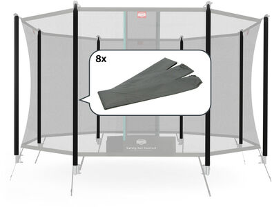 BERG Reservdel Safety Net Comfort Stolpvaddering 197 cm 8 st