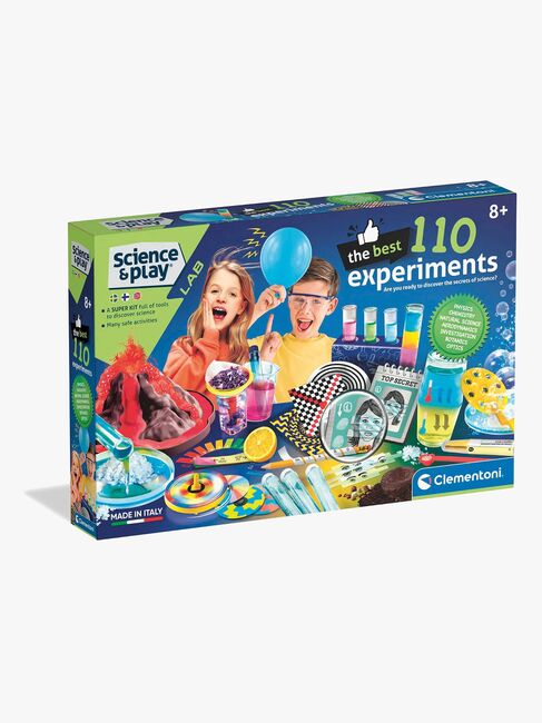 Clementoni Science & Play 110 Experiment Vetenskapskit