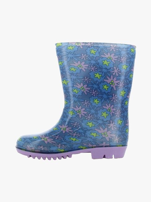 Disney Frozen Gummistövlar, Blue/Lilac