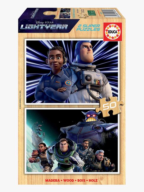 Educa Pussel 2x50 Lightyear Trä
