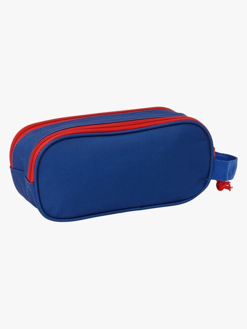 Atletico Madrid 3D Dubbelpennfodral Atleti, Röd