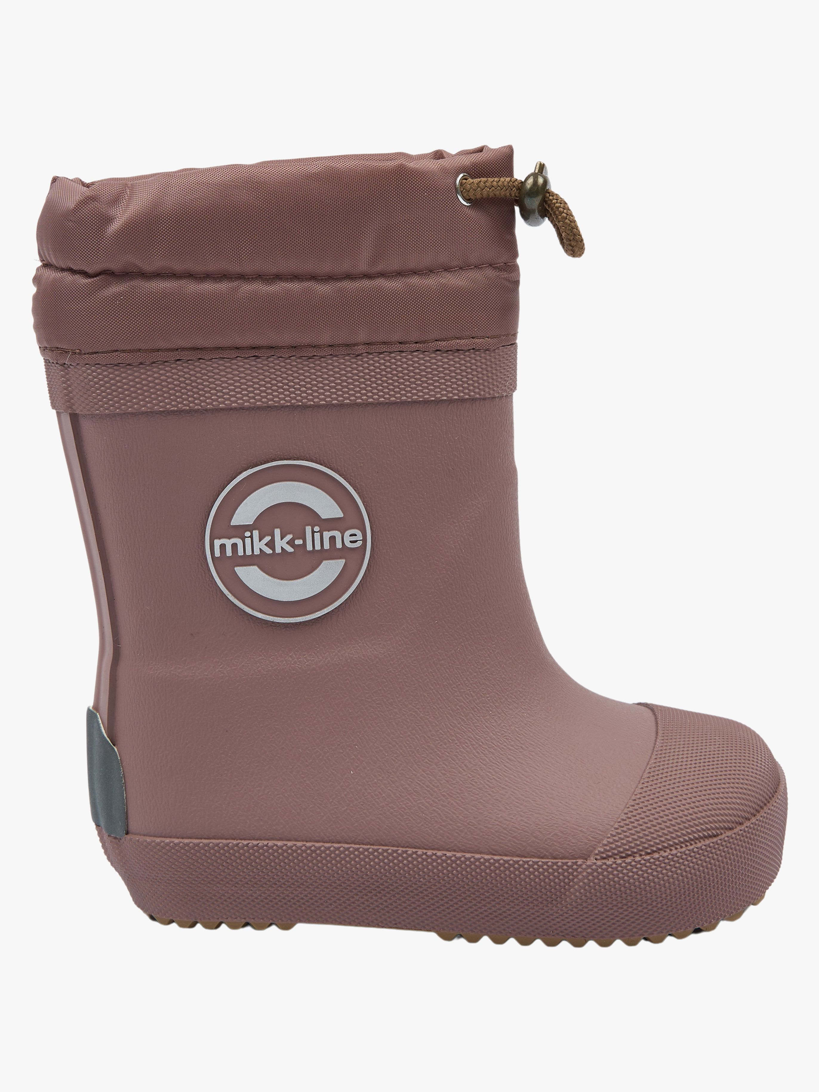Mikk-Line Barefoot  Fodrade Gummistövlar, Twilight Mauve, 26
